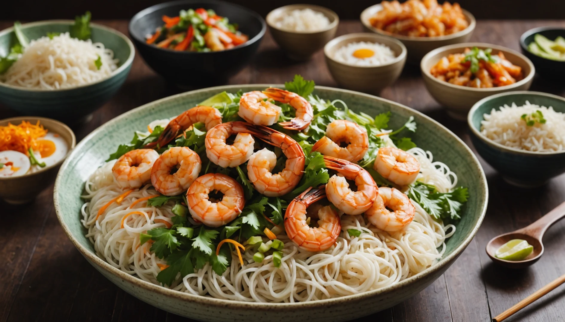 recette bo bun crevettes