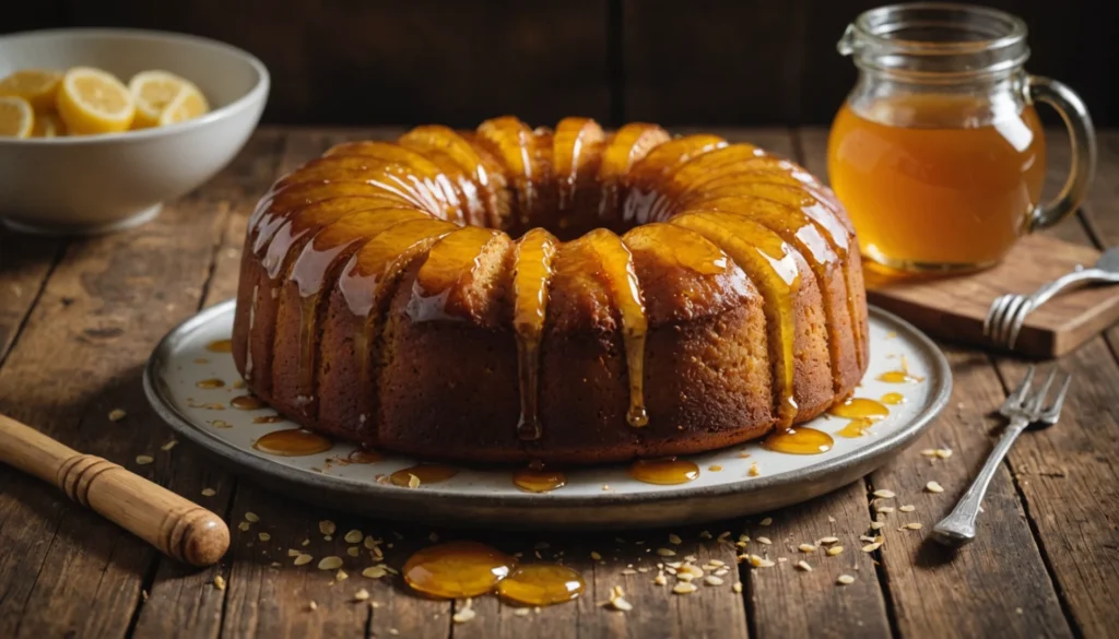 gateau au yaourt au miel