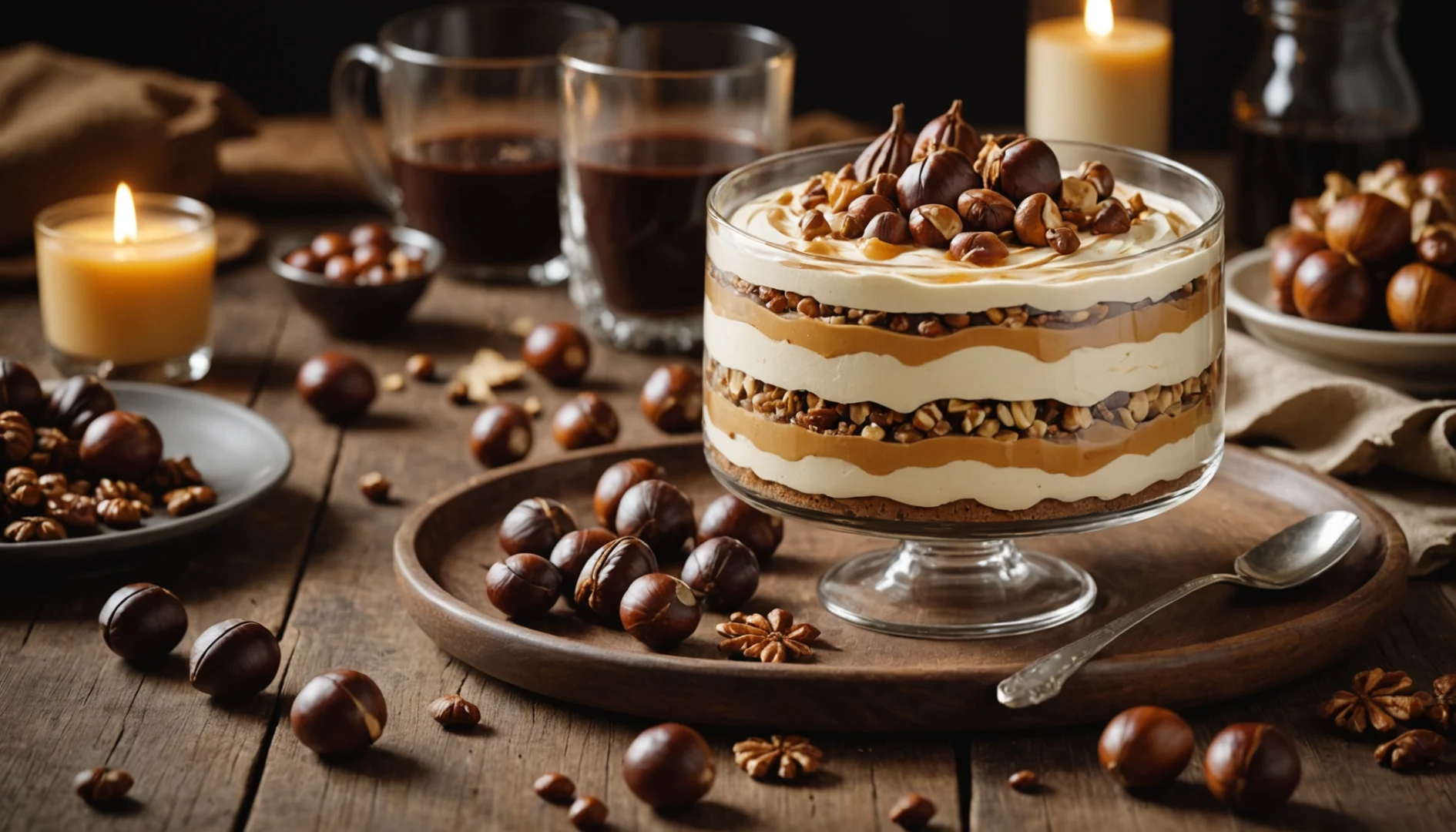 dessert creme de marron et mascarpone