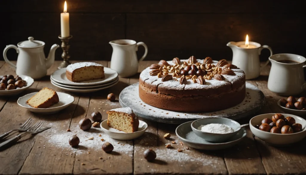 gateau à la farine de chataigne