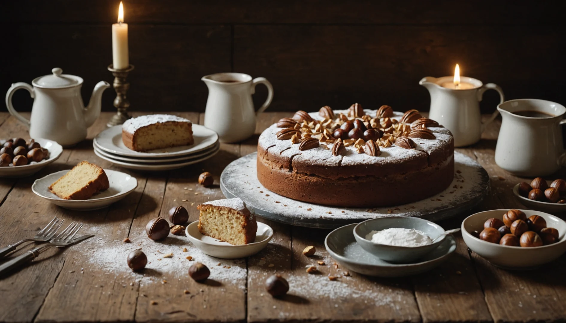 gateau à la farine de chataigne