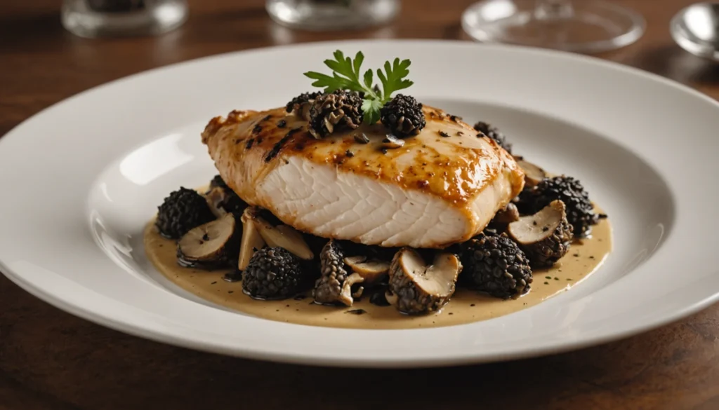 supremes de poulet aux morilles